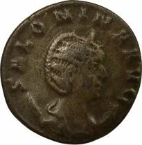 Salonina - Antoninianus, Seated Pietas - 258 / 259 Rome