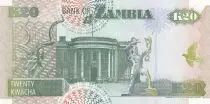 Sambia 20 Kwacha Eagle - Gouv. Building 1992