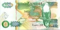 Sambia 20 Kwacha Eagle - Gouv. Building 1992