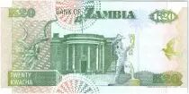 Sambia 20 Kwacha Eagle - Gouv. Building 1992