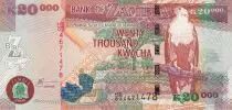 Sambia 20000 Kwacha - Eagle - Black Lechwe - 2006 - P.47c