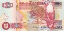 Sambia 50 Kwacha Eagle - Copper refining 2003