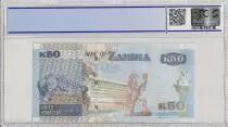 Sambia 50 Kwacha Eagle - Leopard - 2012 - PCGS 67 OPQ