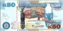 Sambia 50 Kwacha Eagle - Leopard - 2012