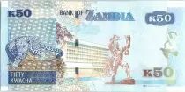 Sambia 50 Kwacha Eagle - Leopard - 2012
