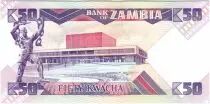Sambia 50 Kwacha Pres K. Kaunda - chainbreaker statue (1986-1988)