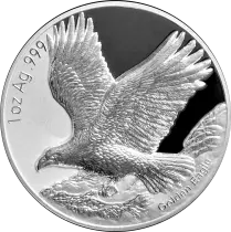 Samoa 1 Dollar  Golden Eagle - 1 Once Argent 2025