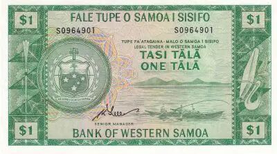 Samoa 1 Tala - P�cheurs, armoiries - Mer - 2020 - S�rie S - P.NEW