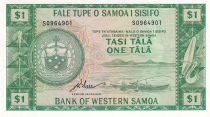Samoa 1 Tala - Pêcheurs, armoiries - Mer - 2020 - Série S - P.NEW