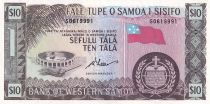 Samoa 10 Tala - Arms, flag - Landscape - 2020 - Serial S - P.NEW