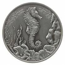 Samoa 2 tala Seahorse - 1 Once BU 2025 Antique