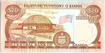 Samoa 20 Tala  - Fisherman - ND 1985 Serial A
