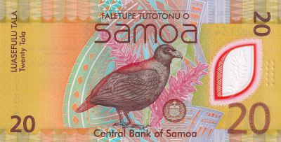 Samoa 20 Tala - Cascade - Manumea - 2024 - Srie CC