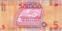 Samoa 5 Tala Beach - Residence of Robert Louis Stevenson - 2014 - UNC - P.38b