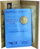 San Marino  2 Euros Commémo. 2006 - Christopher Columbus