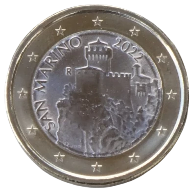 San Marino 1 Euro SAN MARINO 2022