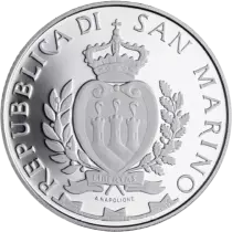 San Marino 15 years of Mount Titano at UNESCO - 10 Euros Silver 2023