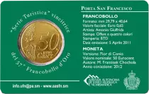 San Marino 2 Euros 2018 - Coincard n&deg;02 + Stamp