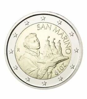 San Marino 2 Euros Circulation 2019