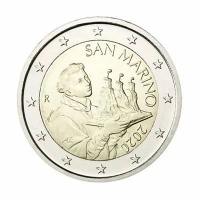 San Marino 2 Euros Circulation 2020