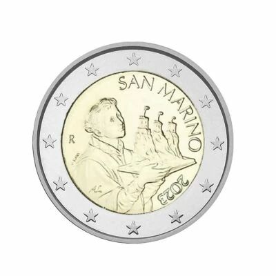San Marino 2 Euros Circulation 2023