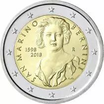 San Marino 2 Euros Commemo. 2018 - 420 years of Gian Lorenzo Bernini
