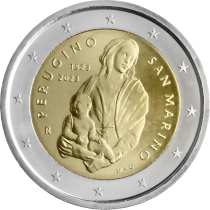 San Marino 2 Euros Commémo 2023 - The Perugino