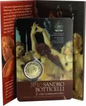 San Marino 2 Euros Commémorative 2010 Botticelli