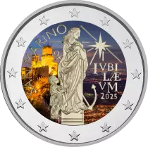 San Marino 50th anniversary of the Declaration of the Rights of Citizens - 2 Euros Comm&eacute;mo 2024