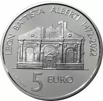 San Marino 550 years of Leon Battista Alberti - 5 Euros Silver 2022