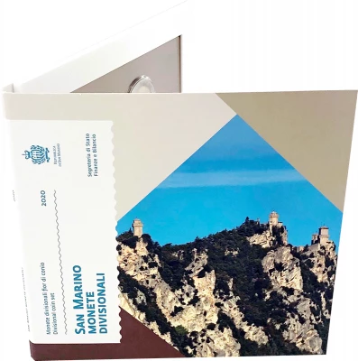 San Marino BU Euro 2020 box set - The Three Towers