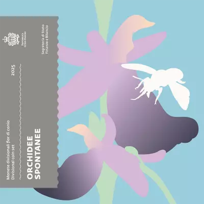 San Marino BU Euro 2024 box set with ?5 Silver Butterfly