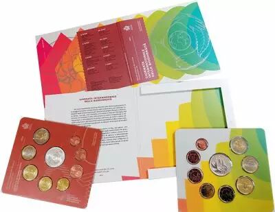 San Marino International Day for Biological Diversity - BU Euro 2021 + 5 Silver Euro box set