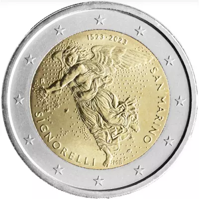 San Marino Luca Signorelli - 2 Euros Comm�mo 2023