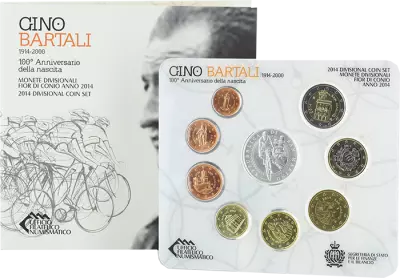 San Marino Set Euro 2014 - Gino Bartali