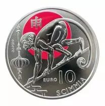 San Marino Snake - 10 Euros Colour 2023 - Chinese Astrology