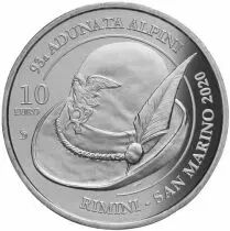 San Marino Snake - 10 Euros Colour 2023 - Chinese Astrology