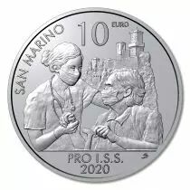 San Marino Snake - 10 Euros Colour 2023 - Chinese Astrology