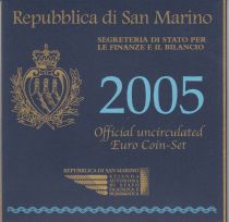 San Marino UNC Set San Marino 2005 - 9 euro coins
