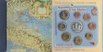 San Marino UNC Set San Marino 2005 - 9 euro coins