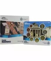 San Marino UNC Set San Marino 2005 - 9 euro coins