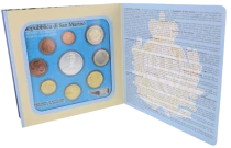 San Marino UNC Set San Marino 2005 - 9 euro coins