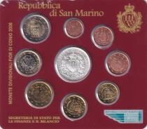 San Marino UNC Set San Marino 2005 - 9 euro coins