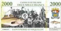 San Pedro y Miquelon 2000 Francs Chateaubriand - Terre Neuve - 2018 - Fantaisy