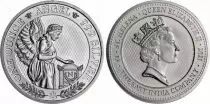 Santa Helena 1 Oz Elisabeth II - Tomb of NapolEon I - 2021 - Silver