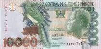 Santo Tom� y Principe 10000 Dobras - King Amador - Ossobo - 2013 - Serial BA - P.66d