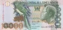 Santo Tom� y Principe 10000 Dobras King Amador, bird - Bridge - 2013