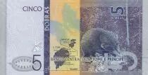 Santo Tom&eacute; y Principe 5 Dobras - Butterfly - Musaranho - 2020 - UNC - P.NEW