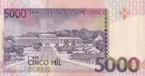 Santo Tom&eacute; y Principe 5000 Dobras - King Amador - Papa Figo - 1996 - Serial AA - P.65a