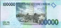 Sao Tome e Principe 100000 Reis Francisco Jos&eacute; Tenreiro, bird - 2013